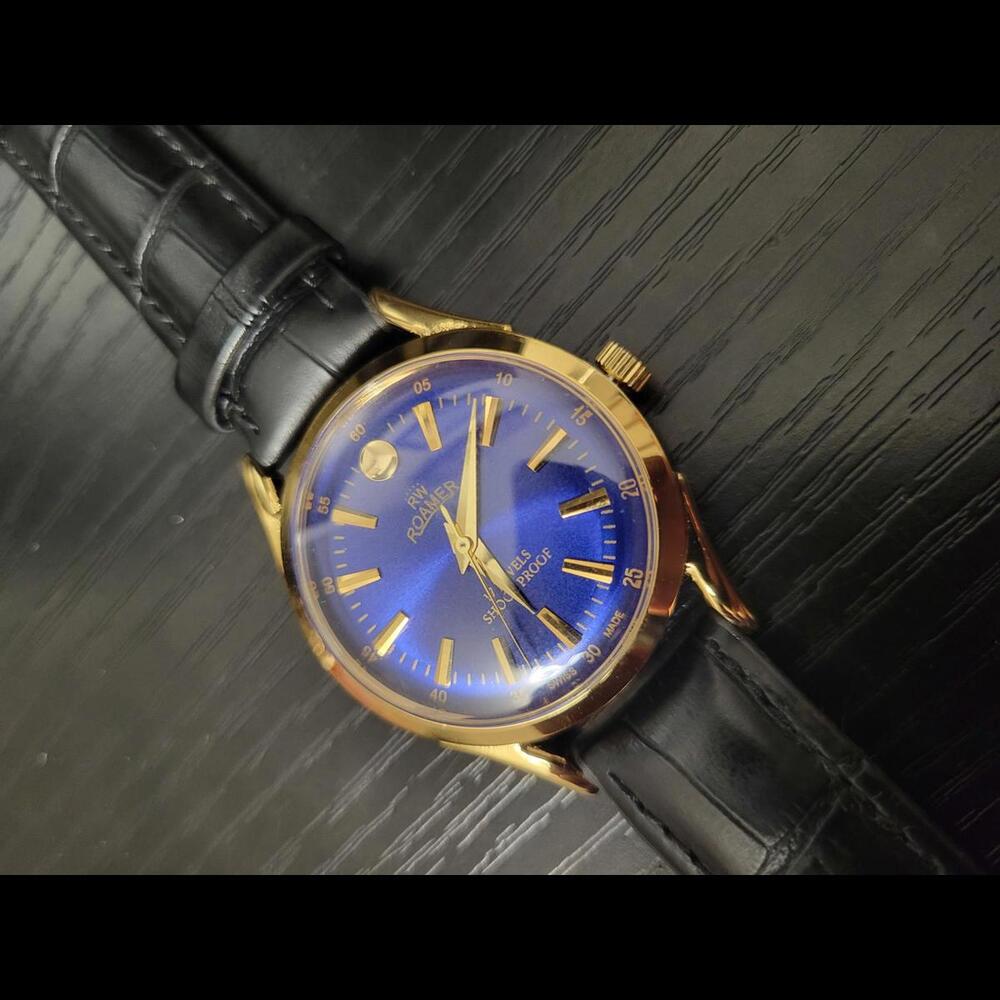 RARE Roamer AM014 Mechanical Men's 1970s‎ Watch